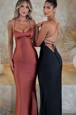 Robe de soirée sexy dos nu