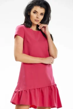 Robe d'été casual manches courtes