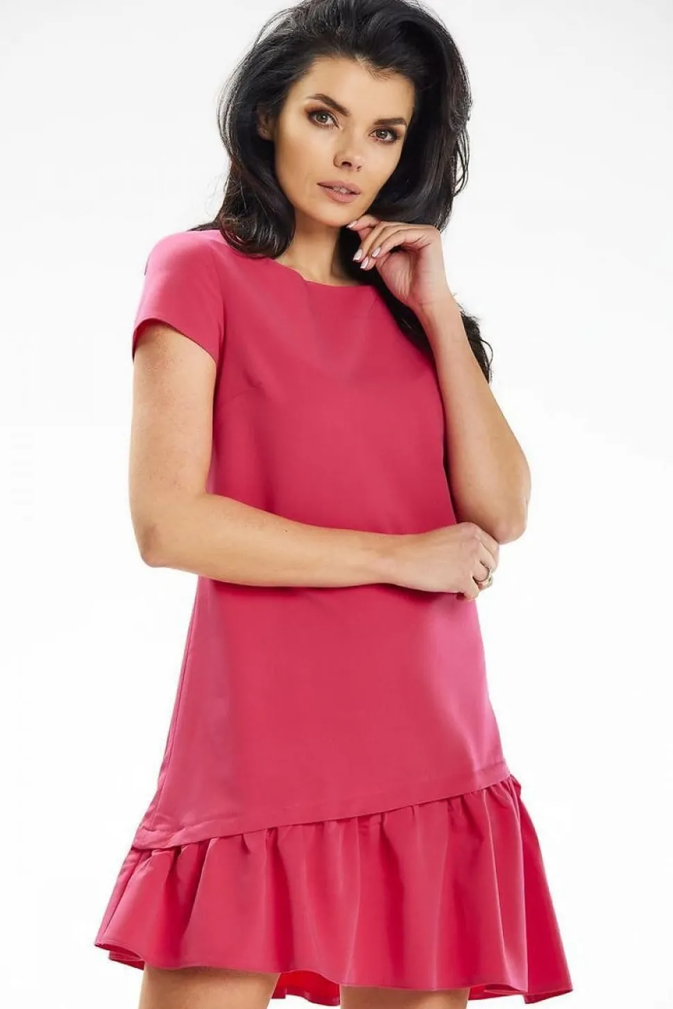 Robe d'été casual manches courtes