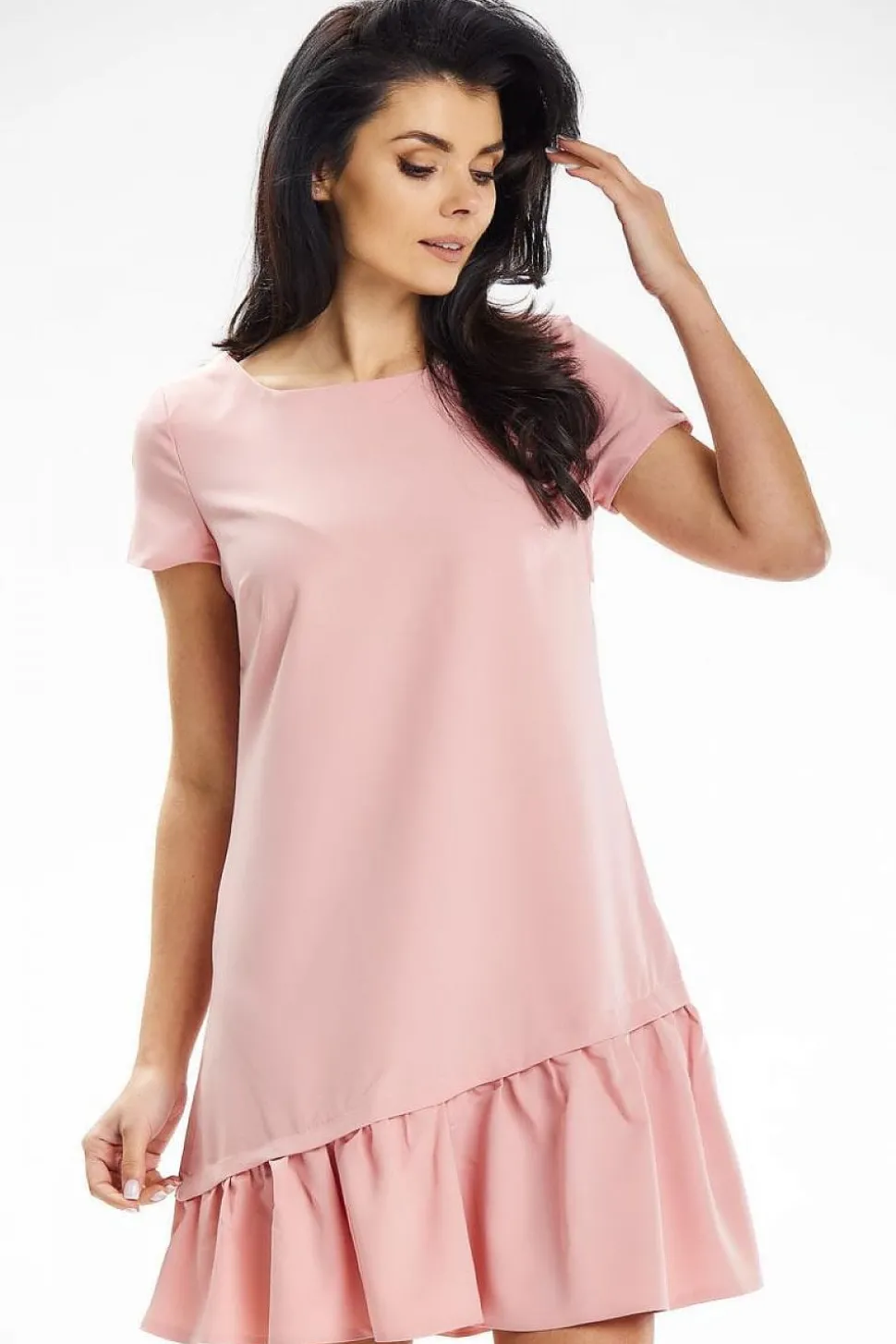 Robe d'été casual manches courtes