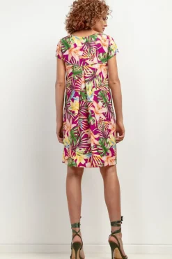 Robe d'été courte trapèze