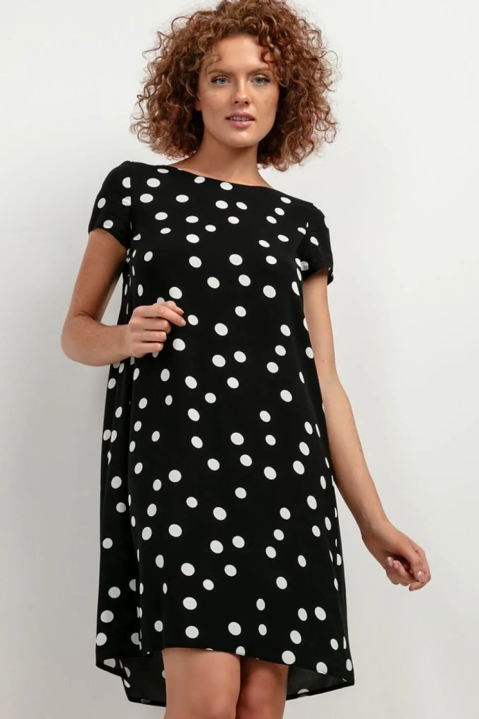 Robe d'été courte trapèze