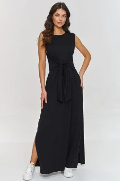 Robe d'été longue casual sans manches
