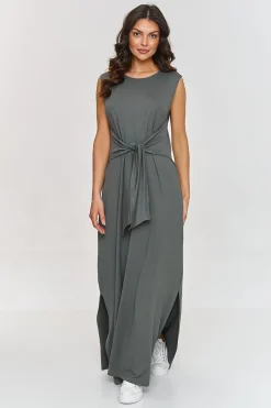 Robe d'été longue casual sans manches