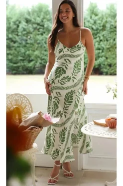 Robe fleurie longue sexy moulante