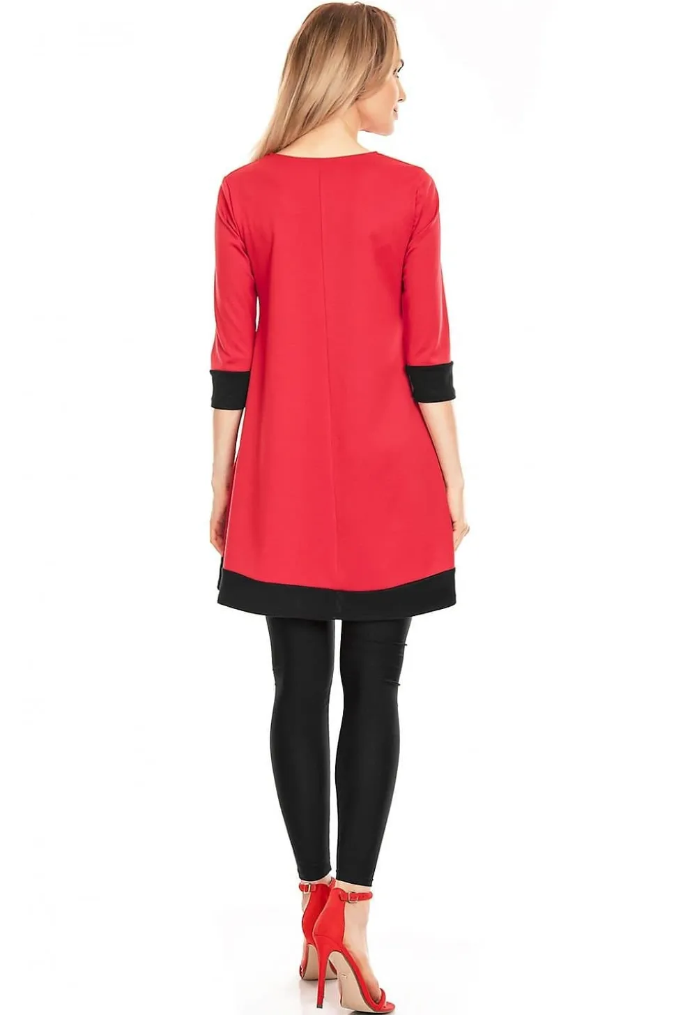 Robe grossesse rouge