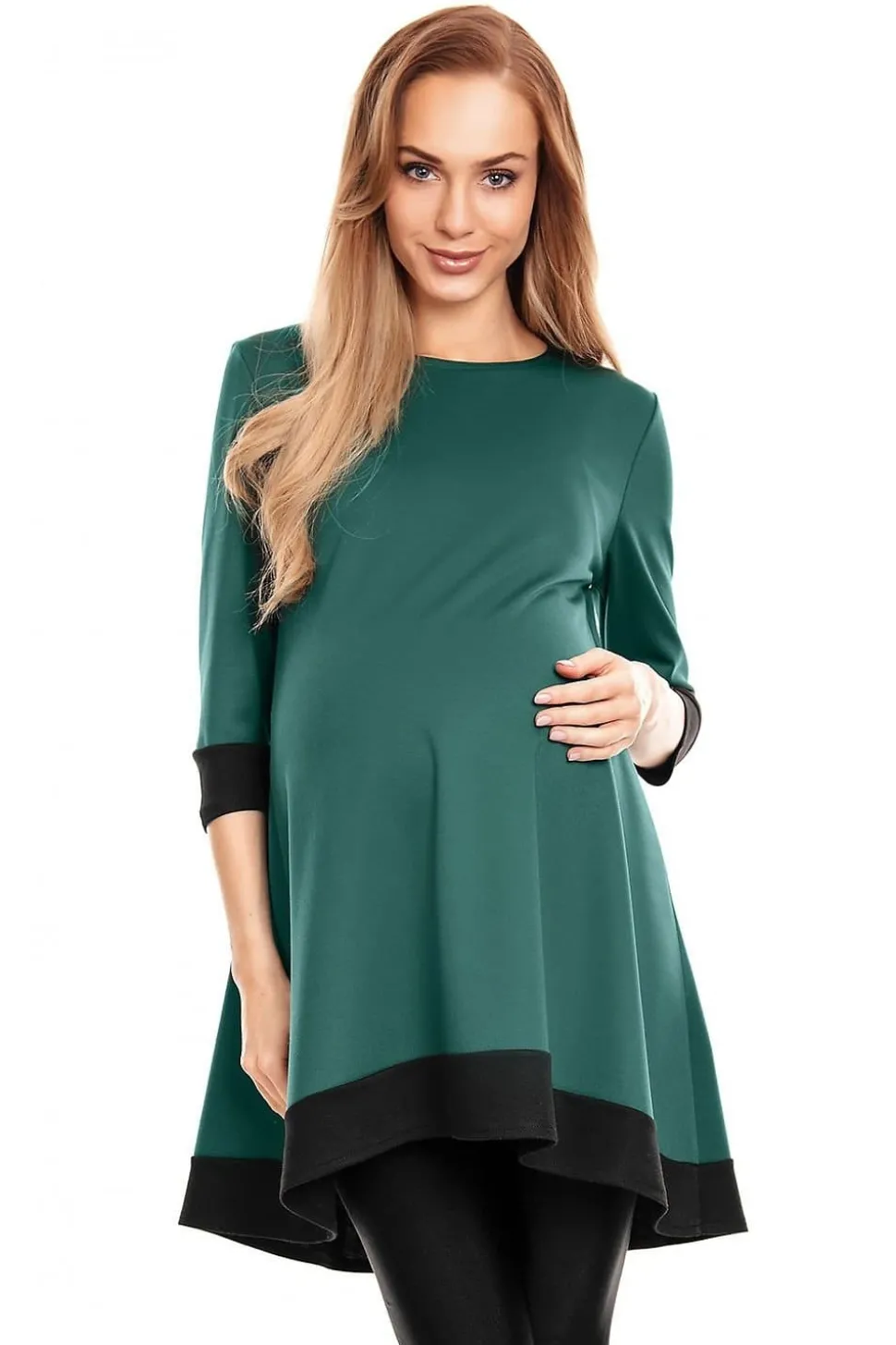 Robe grossesse verte