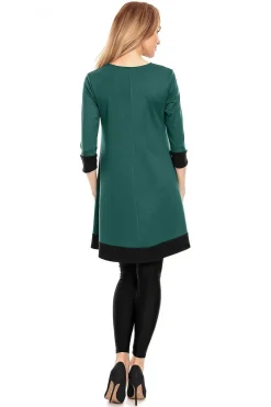 Robe grossesse verte
