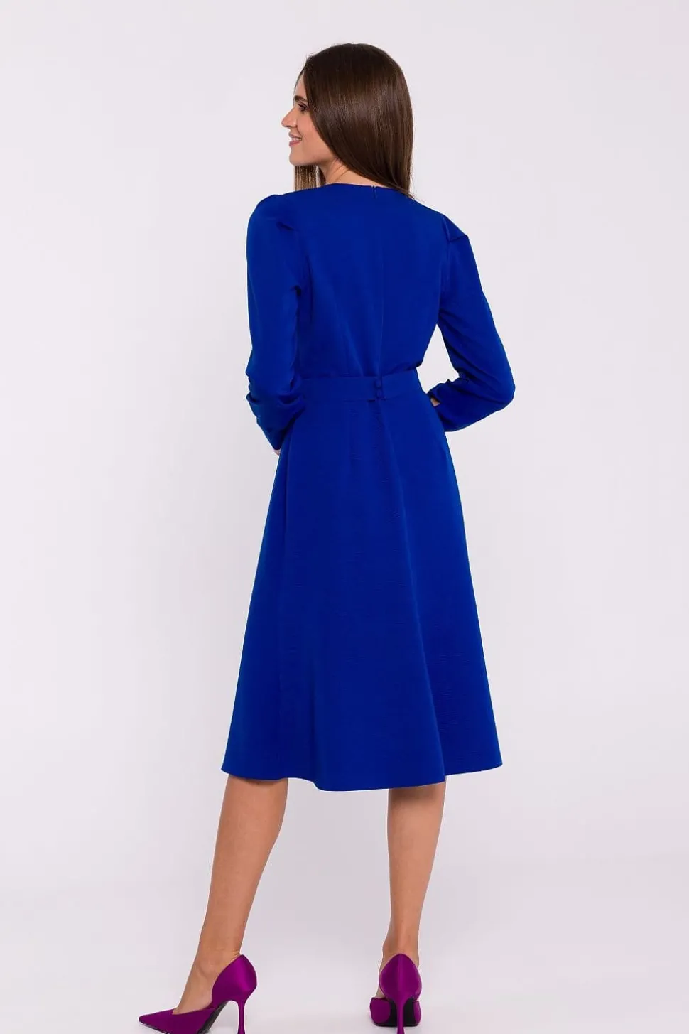 Robe habillée chic manches longues