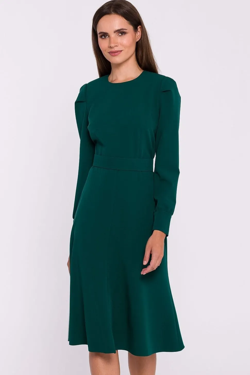 Robe habillée chic manches longues