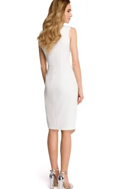 Robe habillée midi sans manches
