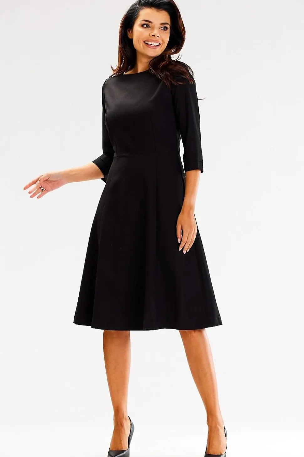 Robe habillée noire
