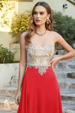 Robe invitée de mariage chic longue