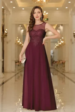 Robe invitée de mariage longue élégante