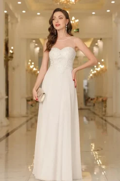 Robe invitée de mariage longue élégante