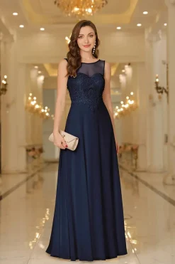 Robe invitée de mariage longue élégante