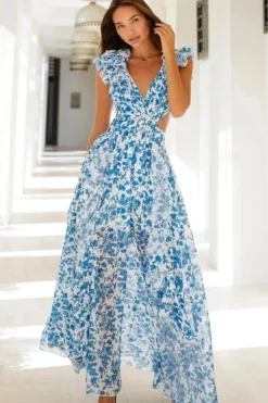 Robe invitée mariage bohème sexy longue
