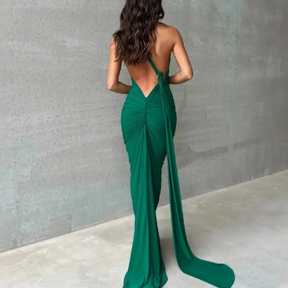 Robe longue dos nu chic
