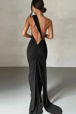 Robe longue dos nu chic