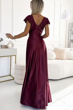 Robe longue fendue soirée