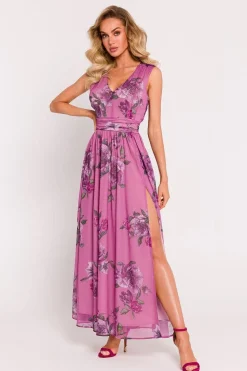 Robe longue fleurie été