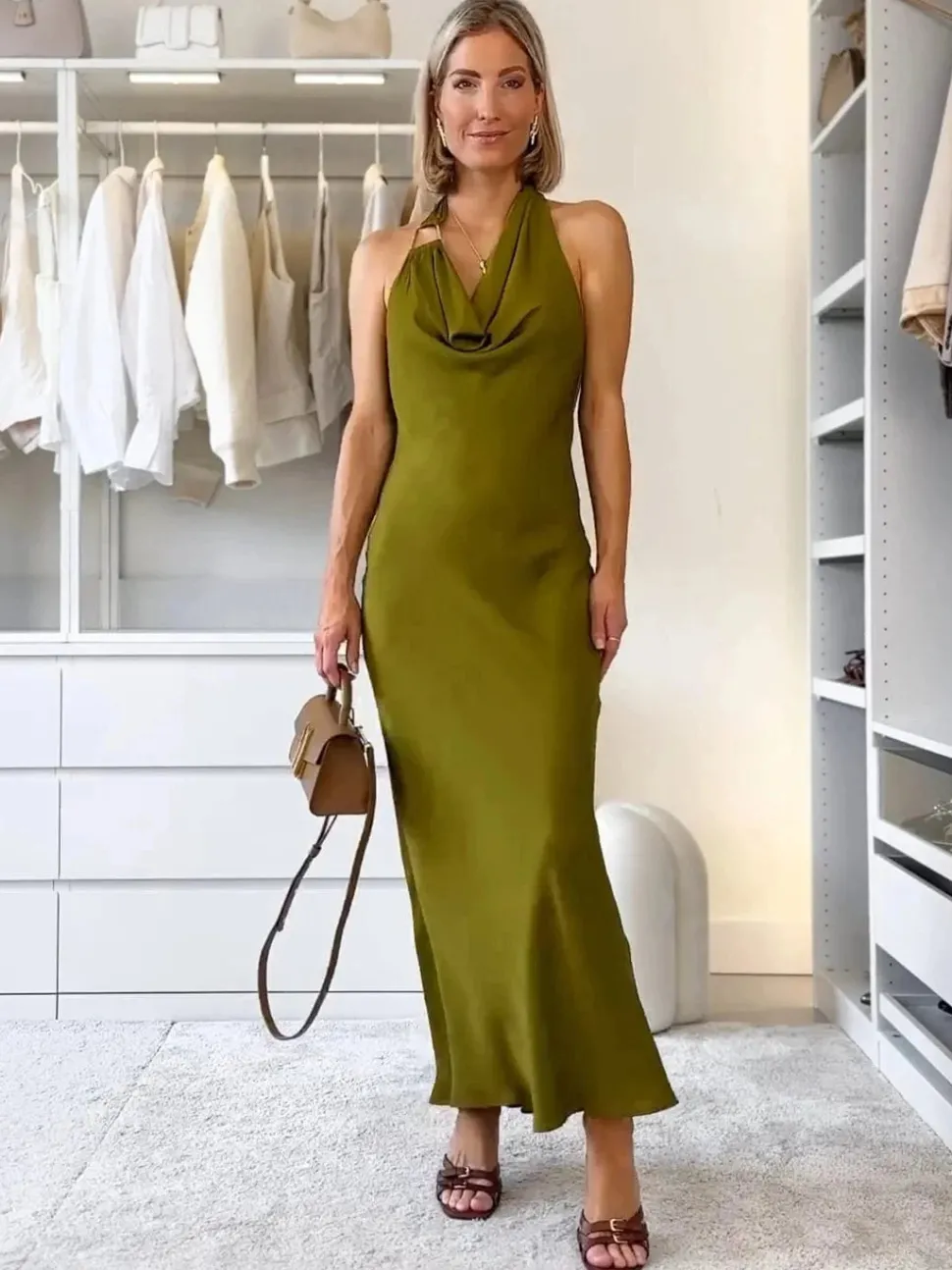 Robe mère de la mariée longue élégante