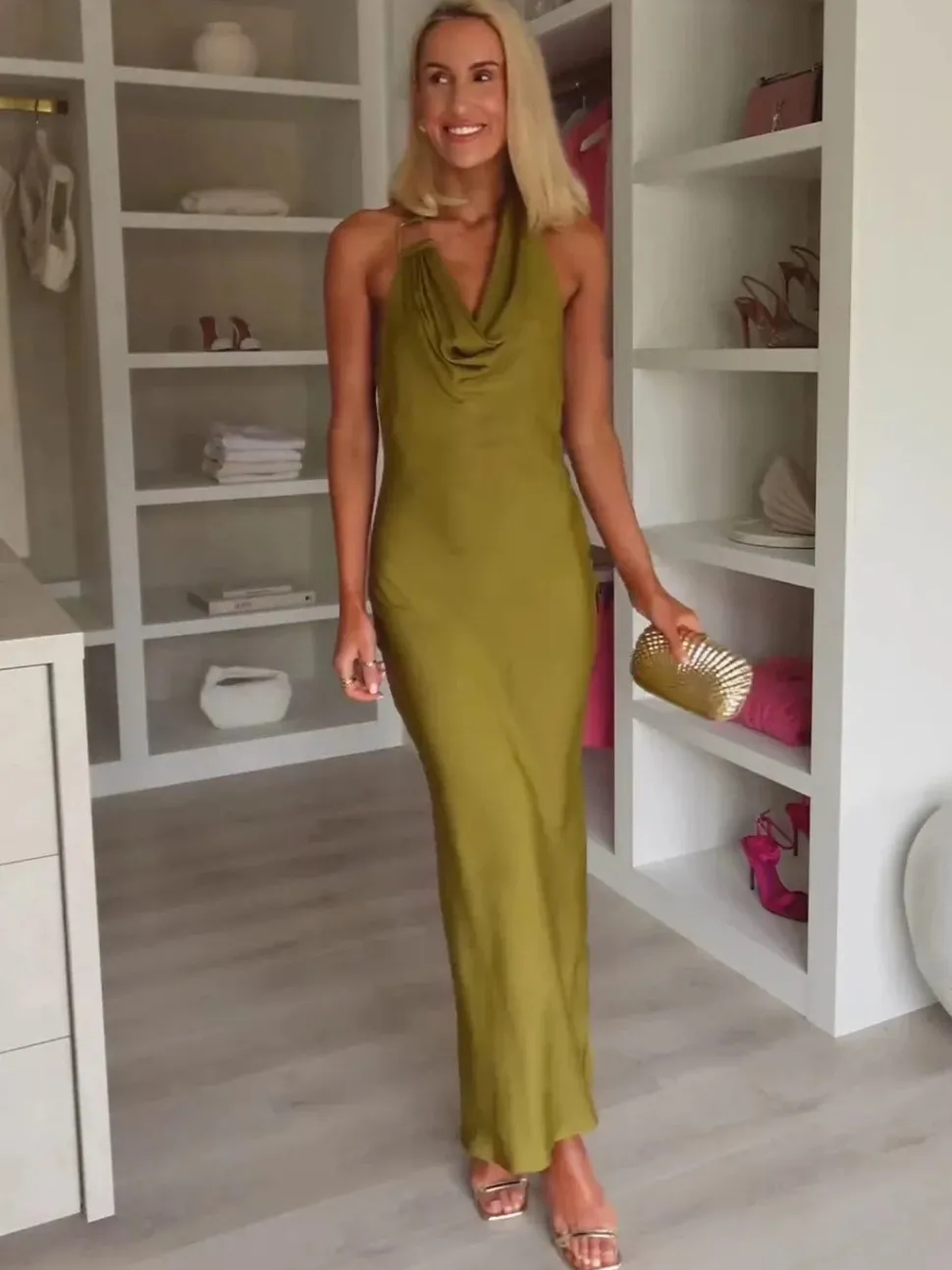 Robe mère de la mariée longue élégante