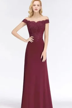 Robe pour mariage invité chic épaules dénudées