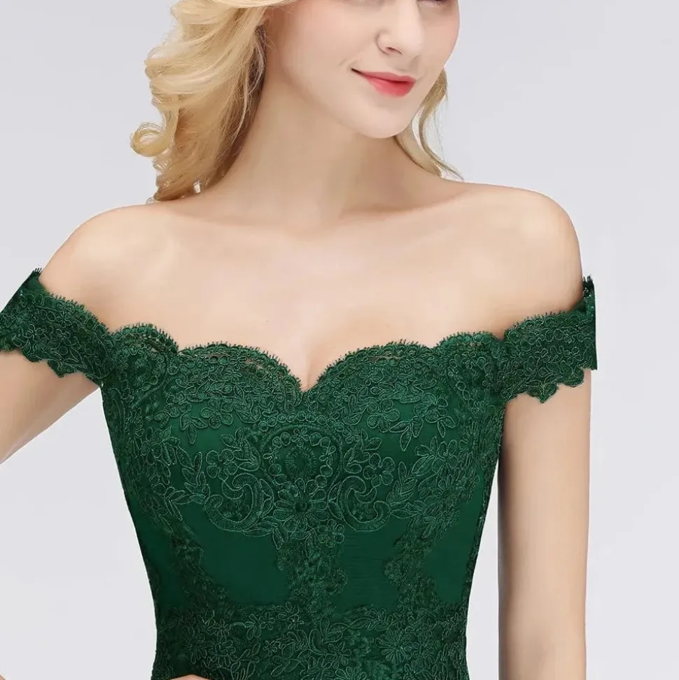 Robe pour mariage invité chic épaules dénudées