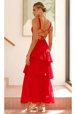 Robe pour unvitée au mariage dos nu fluide