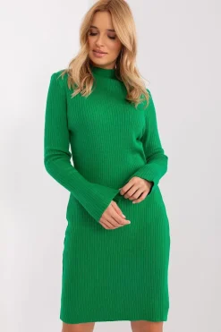 Robe pull manche longue