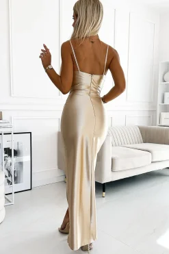 Robe satin or