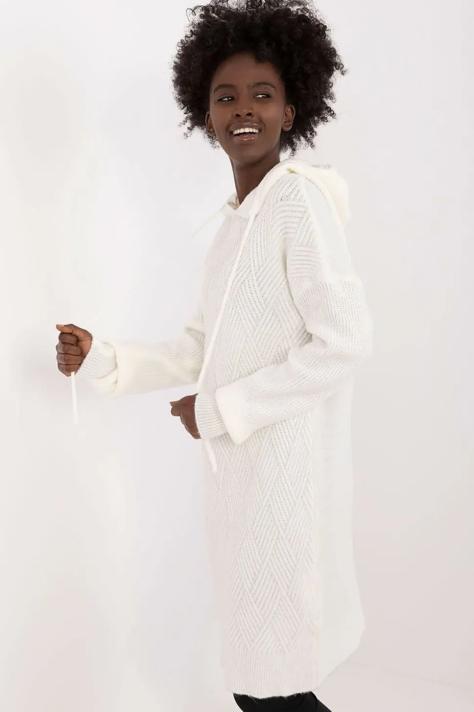 Robe sweat en maille douce