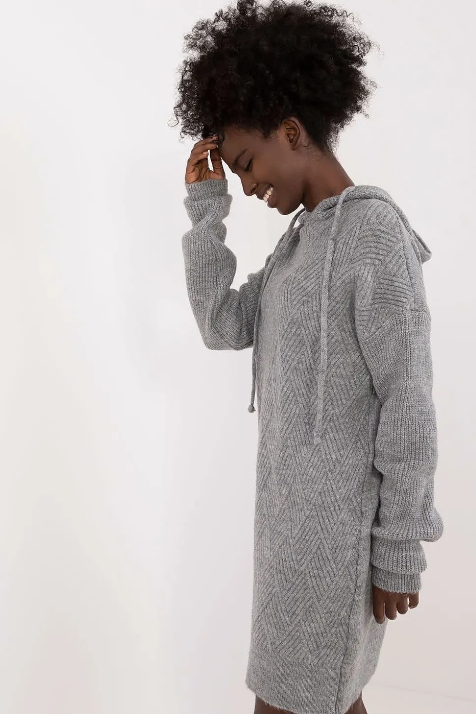 Robe sweat en maille douce
