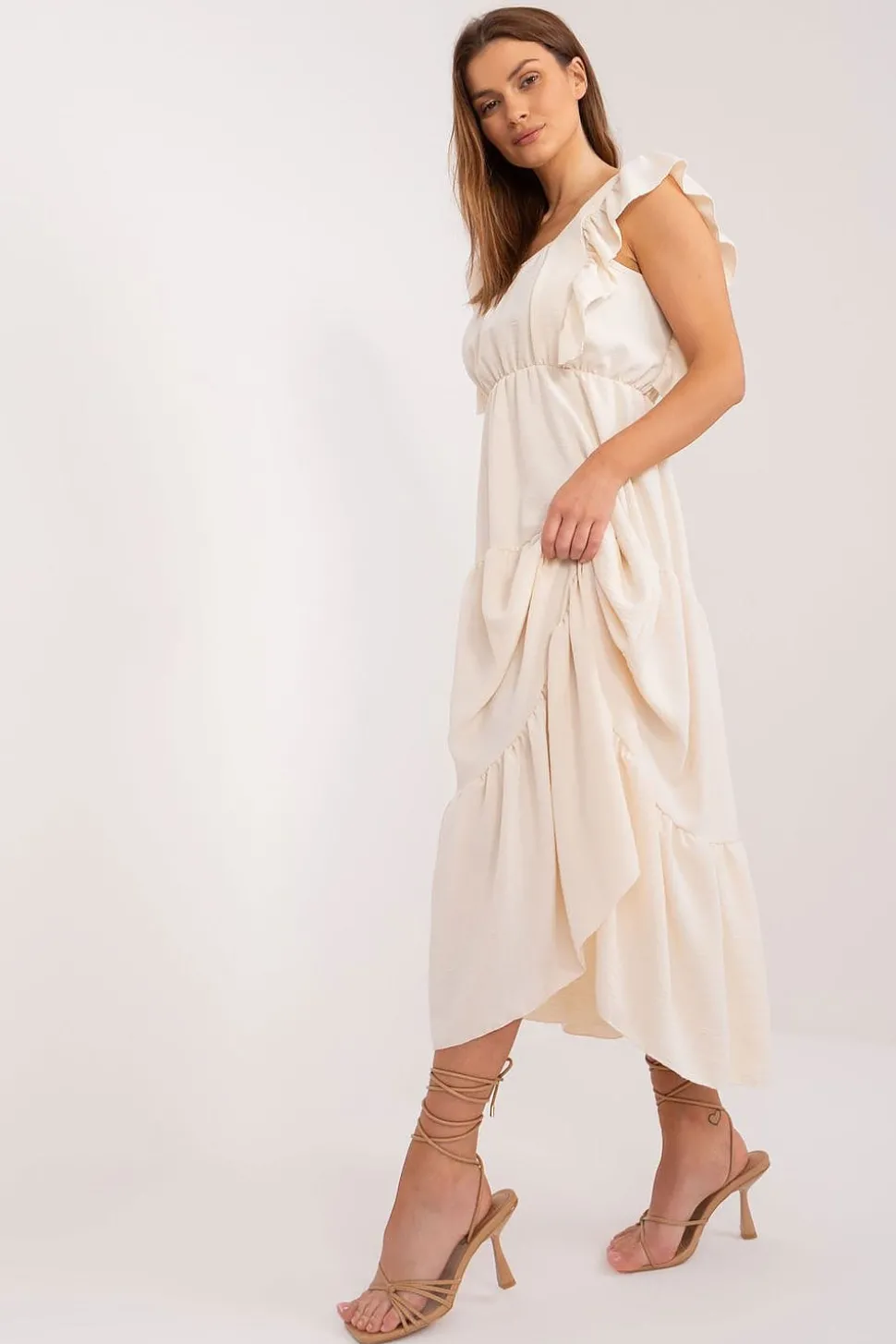 Robe été bohème champêtre longue