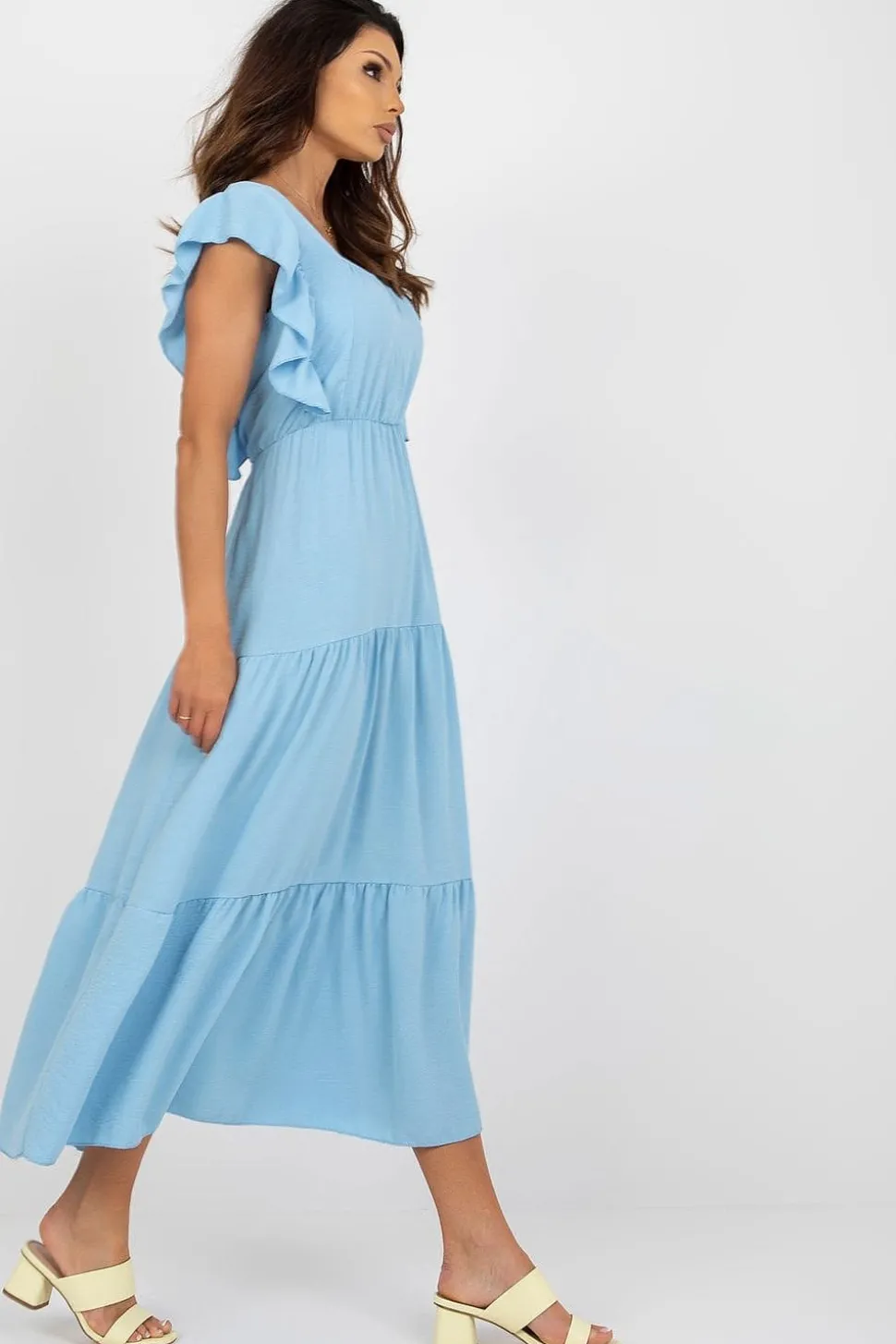 Robe été bohème champêtre longue
