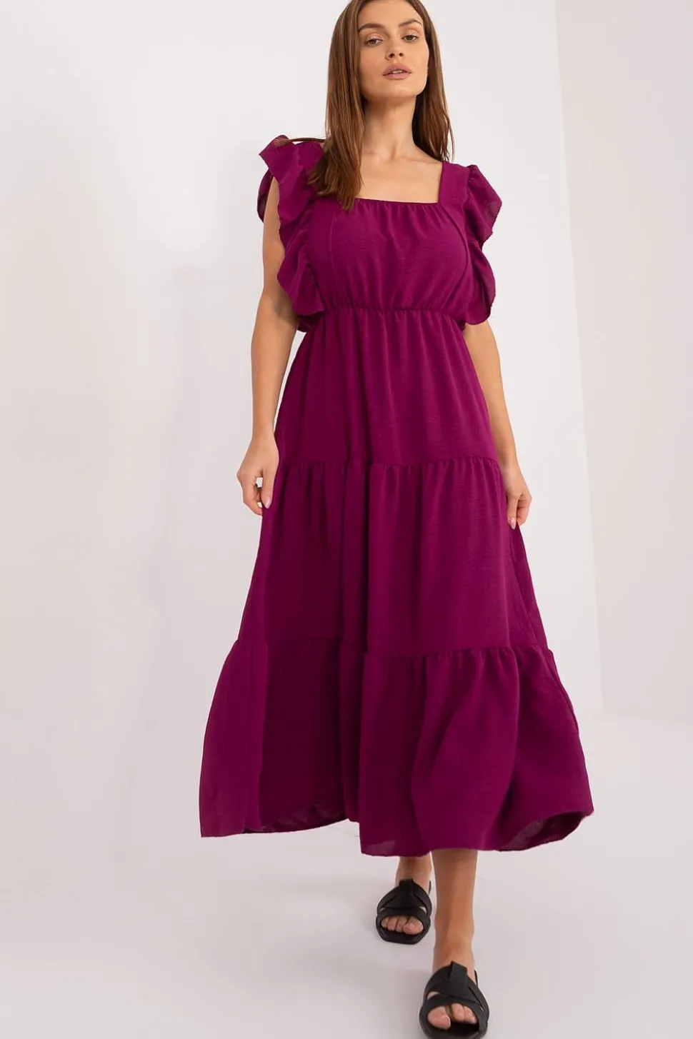 Robe été bohème champêtre longue