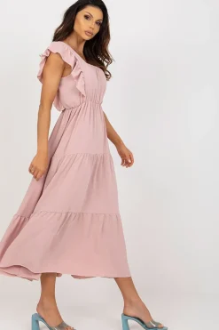 Robe été bohème champêtre longue