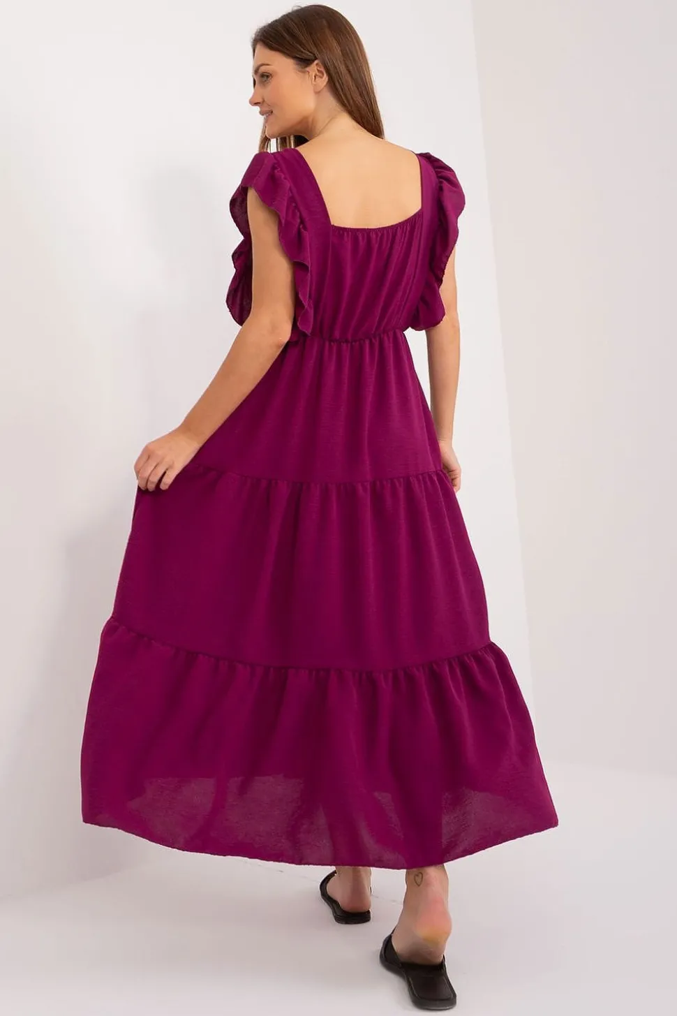 Robe été bohème champêtre longue