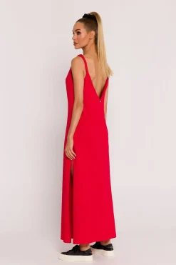 Robe été longue oversize dos nu