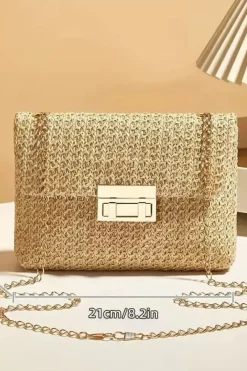 Sac bandoulière doré