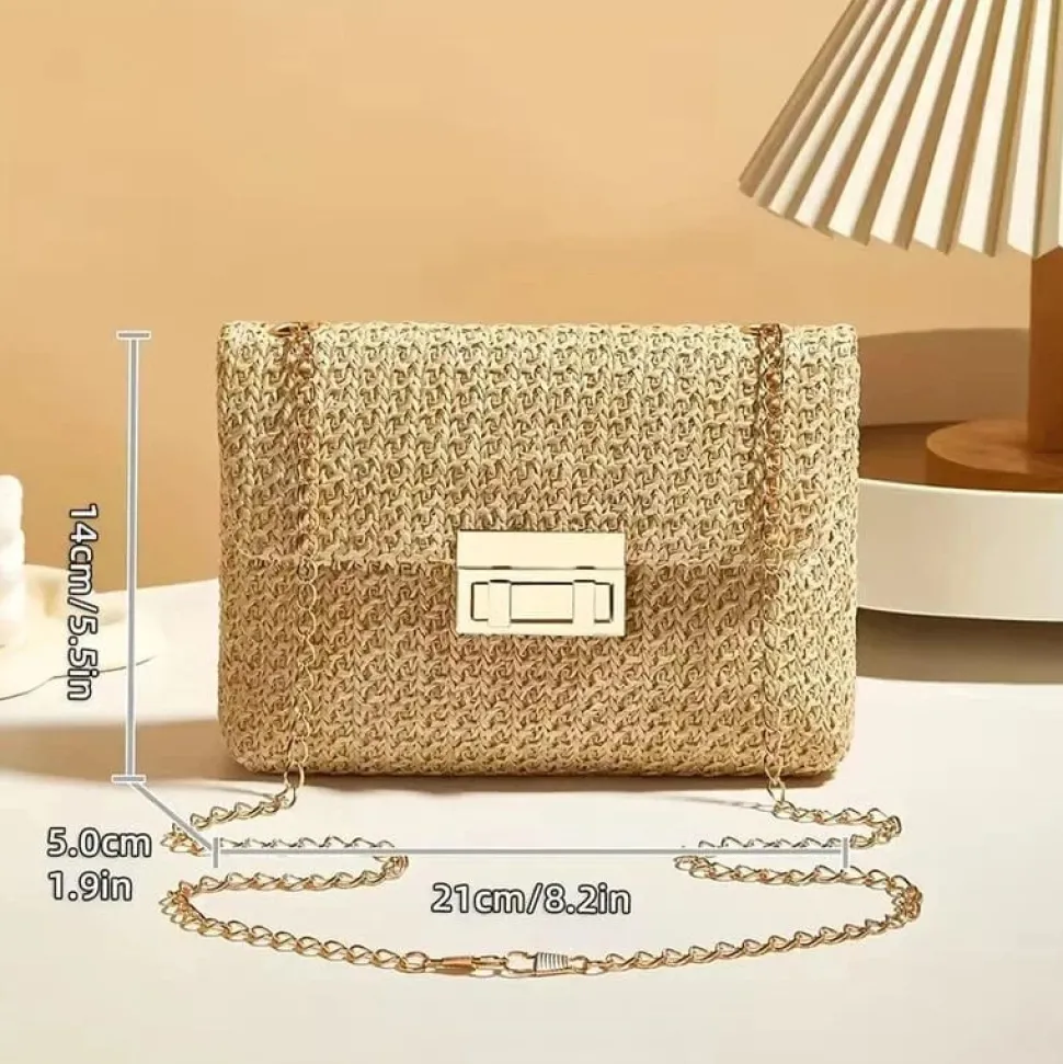 Sac bandoulière doré