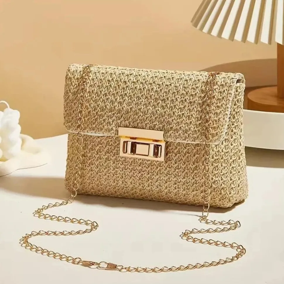 Sac bandoulière doré