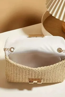 Sac bandoulière doré