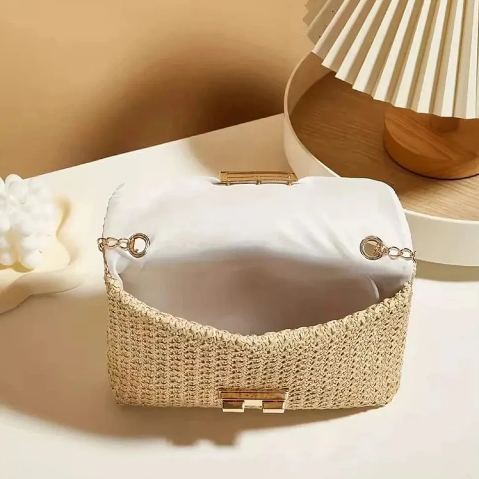 Sac bandoulière doré