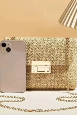 Sac bandoulière doré