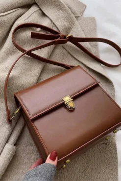Sac à bandoulière marron