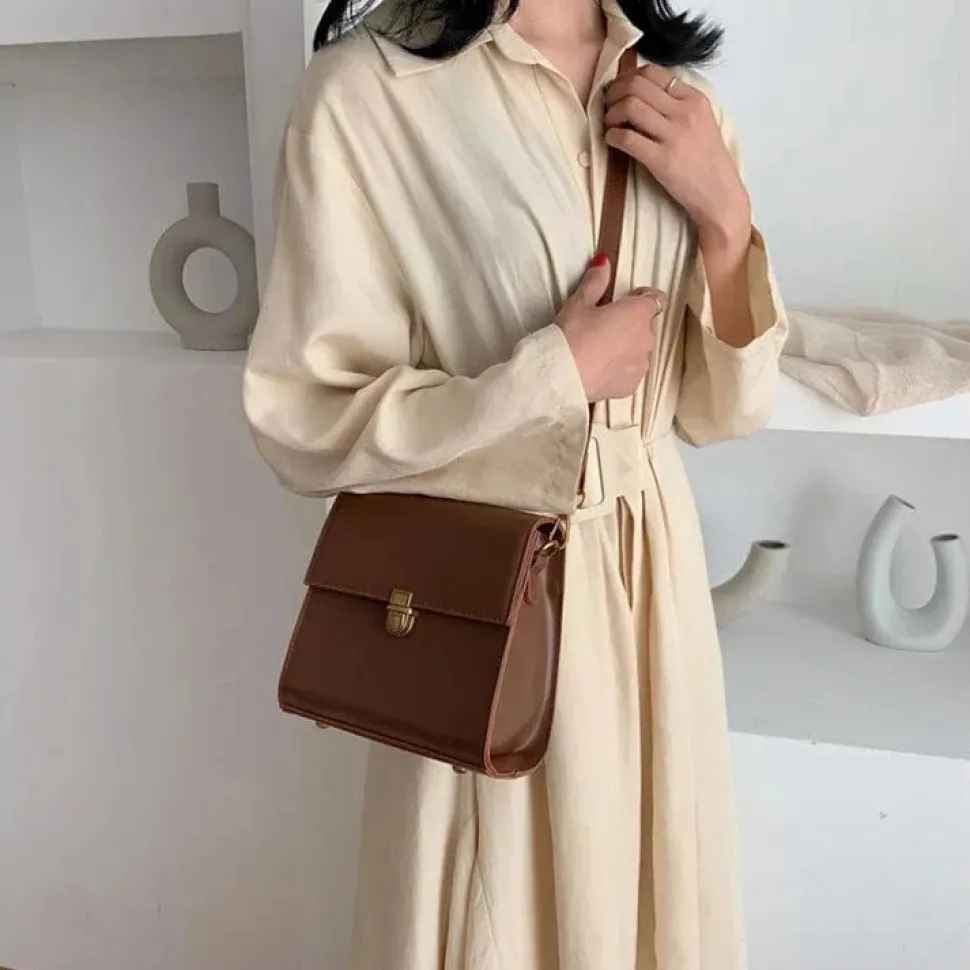 Sac à bandoulière marron