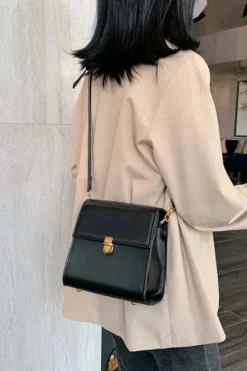 Sac à bandoulière noir