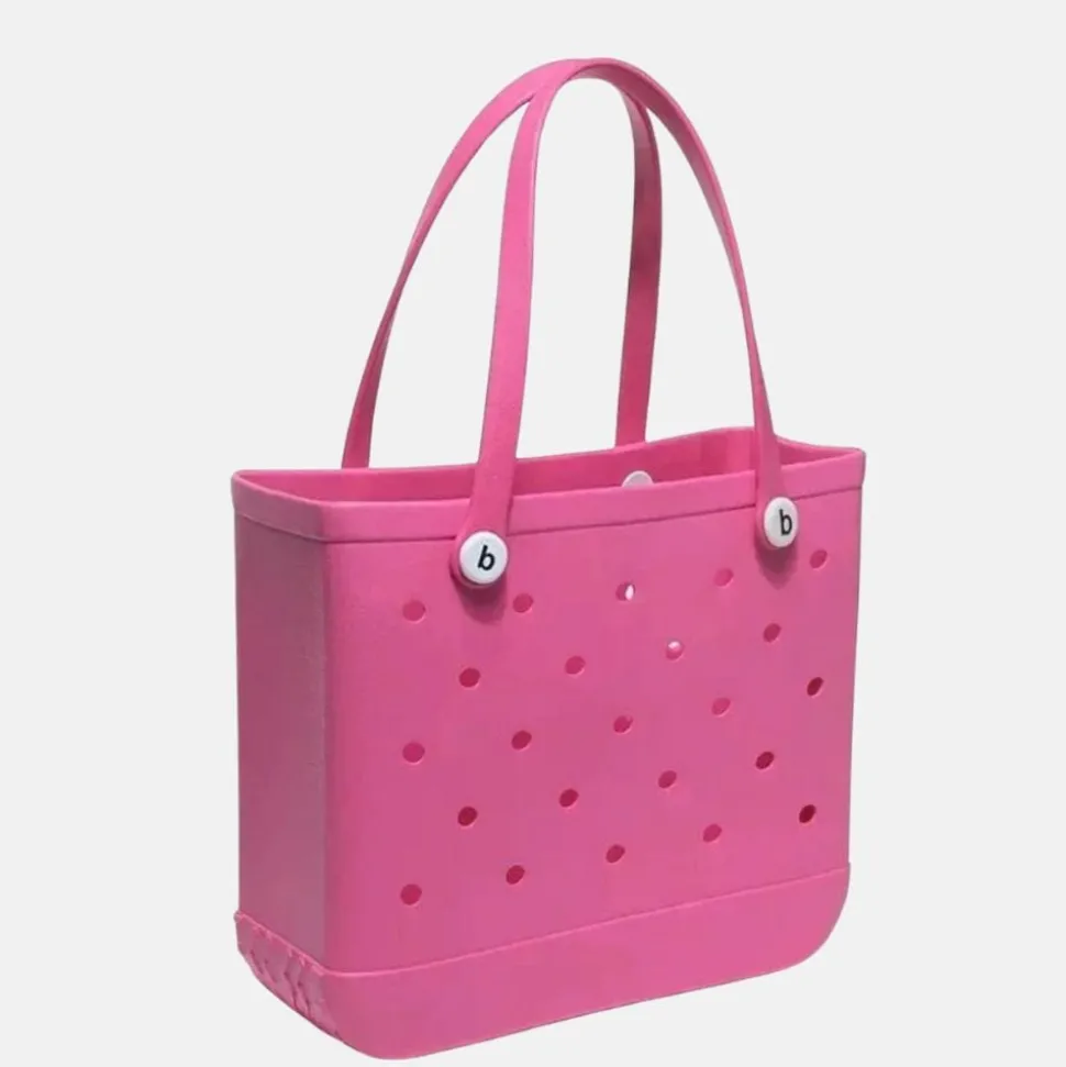 Sac de plage rose fuchsia